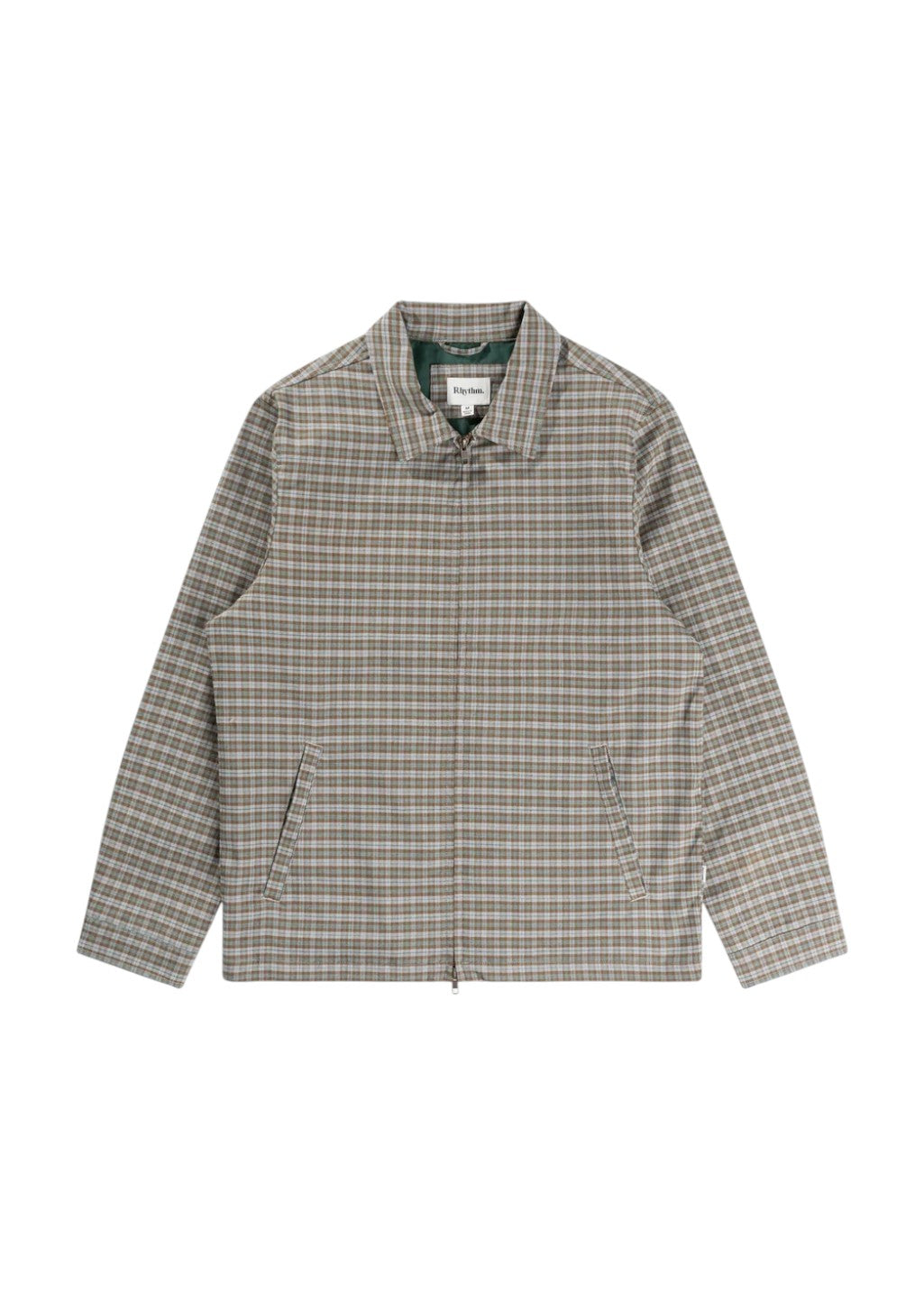 Rhythm - Jordy Check Jacket - Blue Check | Hardpressed Print