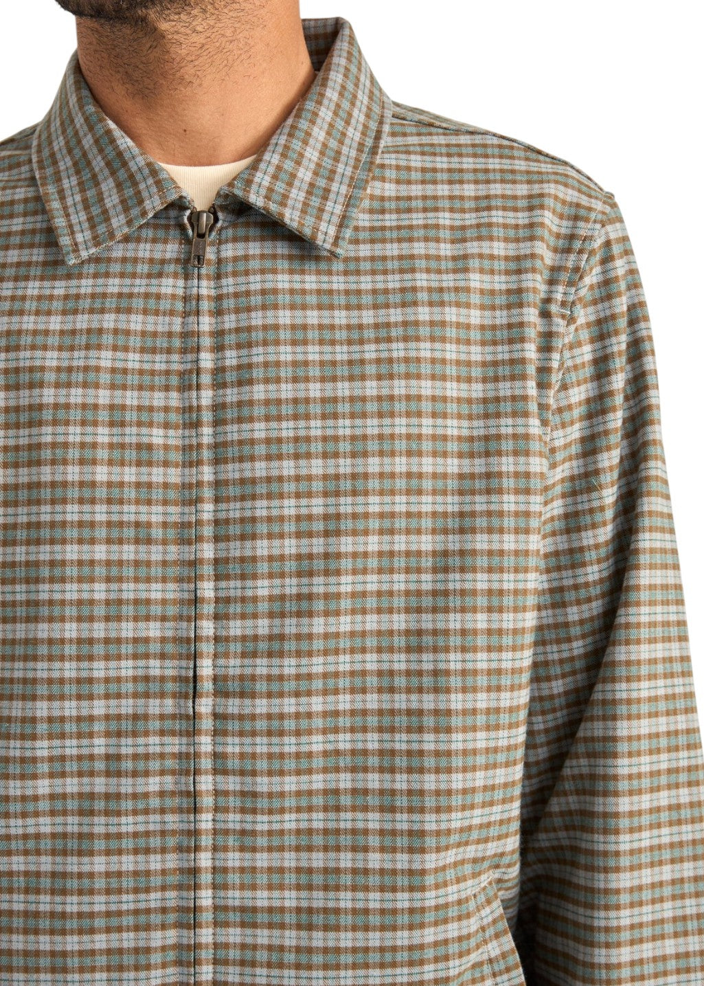 Rhythm - Jordy Check Jacket - Blue Check | Hardpressed Print