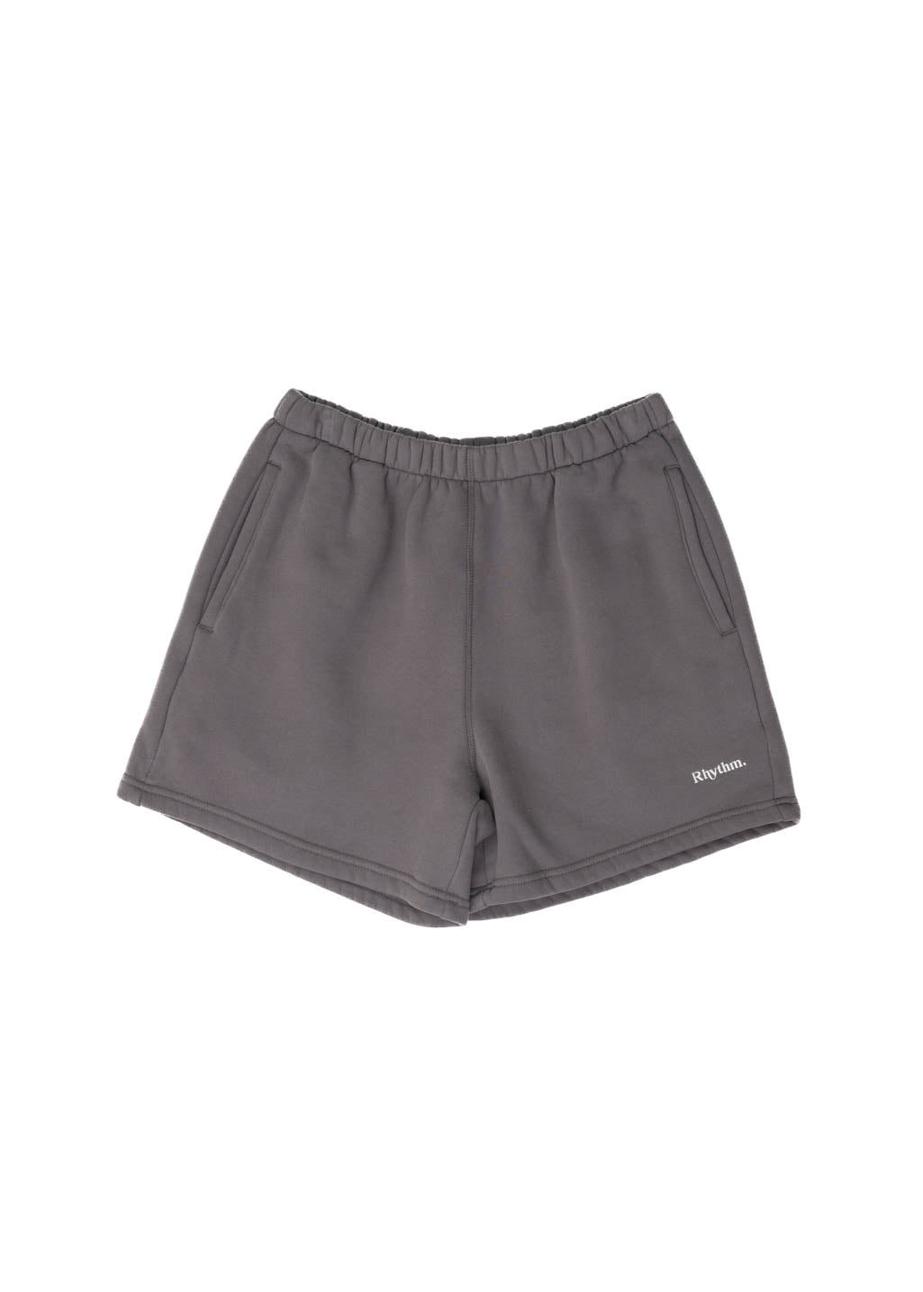 Rhythm - Logo Fleece Shorts - Charcoal