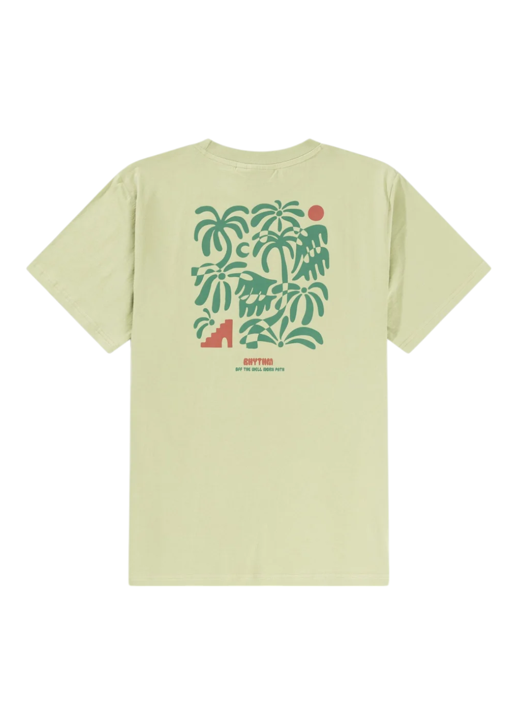 Rhythm - Trees S/S T-Shirt - Pistachio