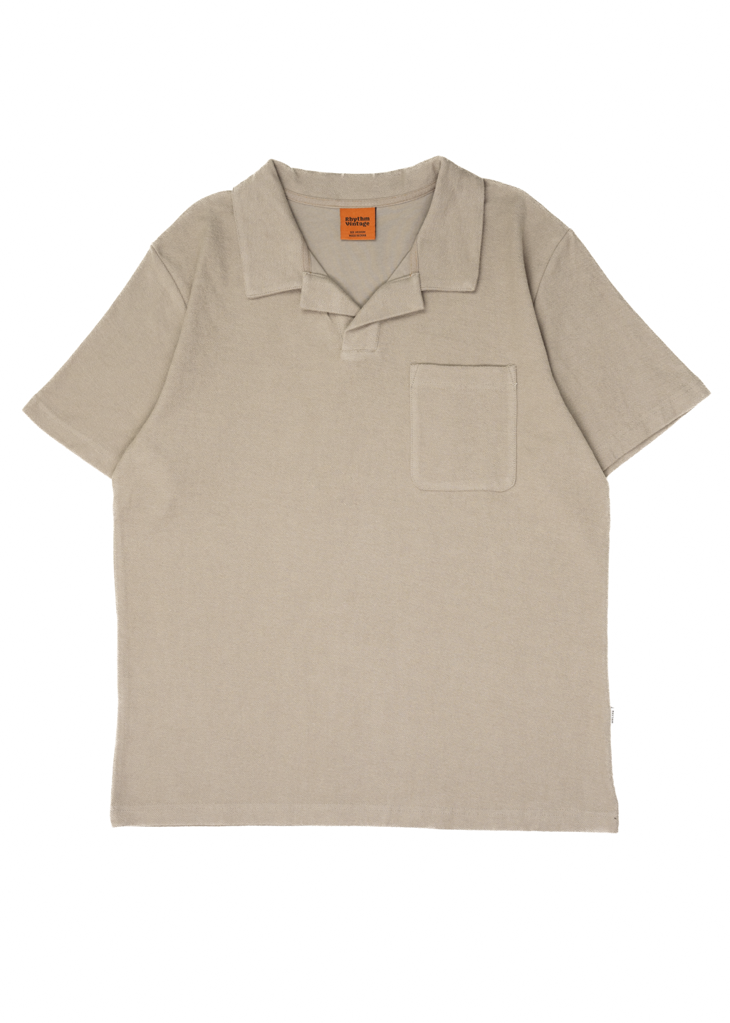 Rhythm - Vintage Terry Polo - Stone