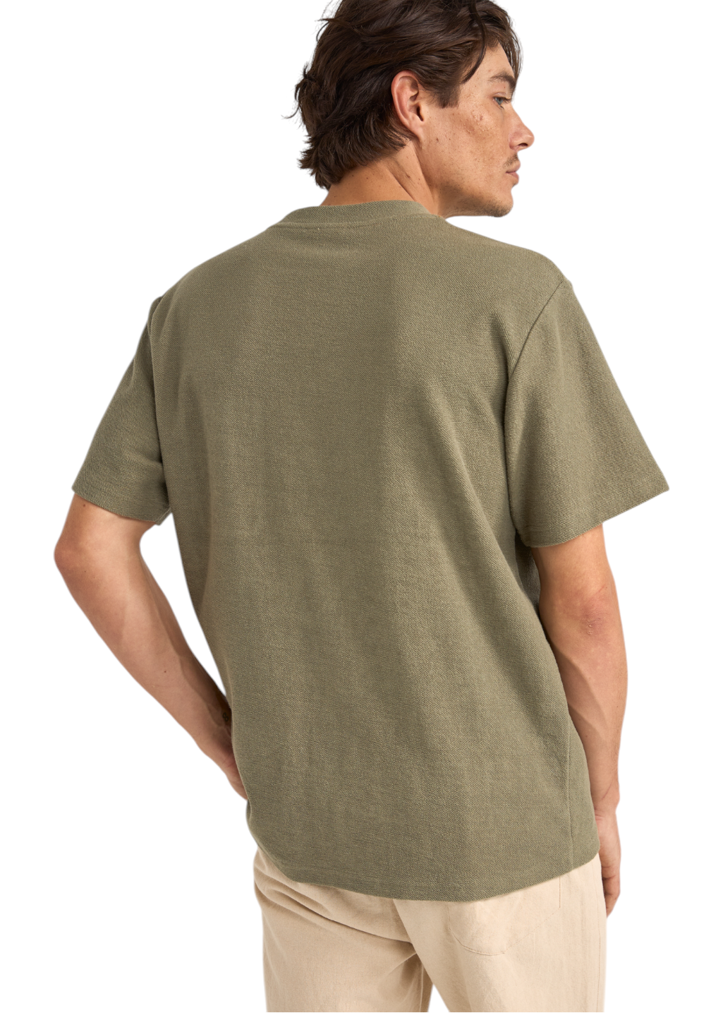 Rhythm - Vintage Terry S/S T-Shirt - Sage