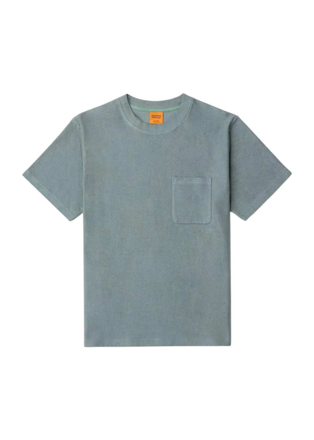 Rhythm - Vintage Terry SS T-Shirt - Silver Pine