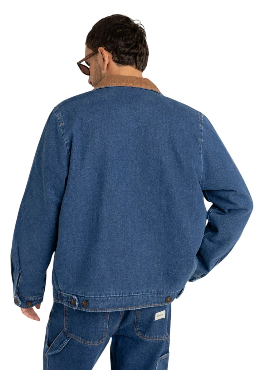 Rhythm - Washed Denim James Jacket - Blue Wash | Hardpressed Print