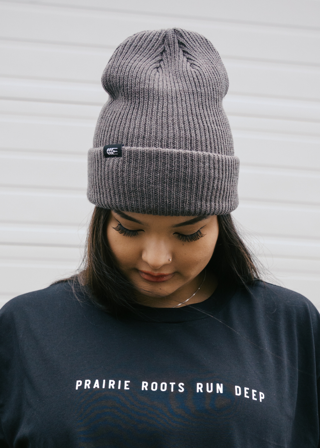 Ribbed Grain Toque | Slate | Adult