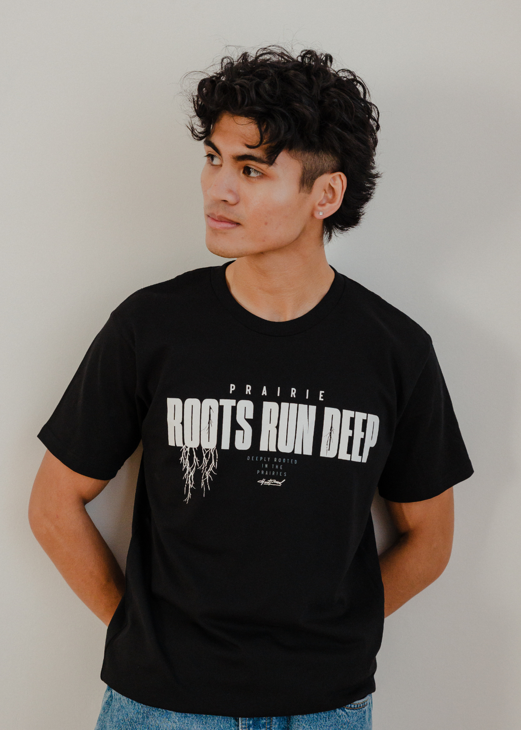 Roots Tee | Black | Unisex
