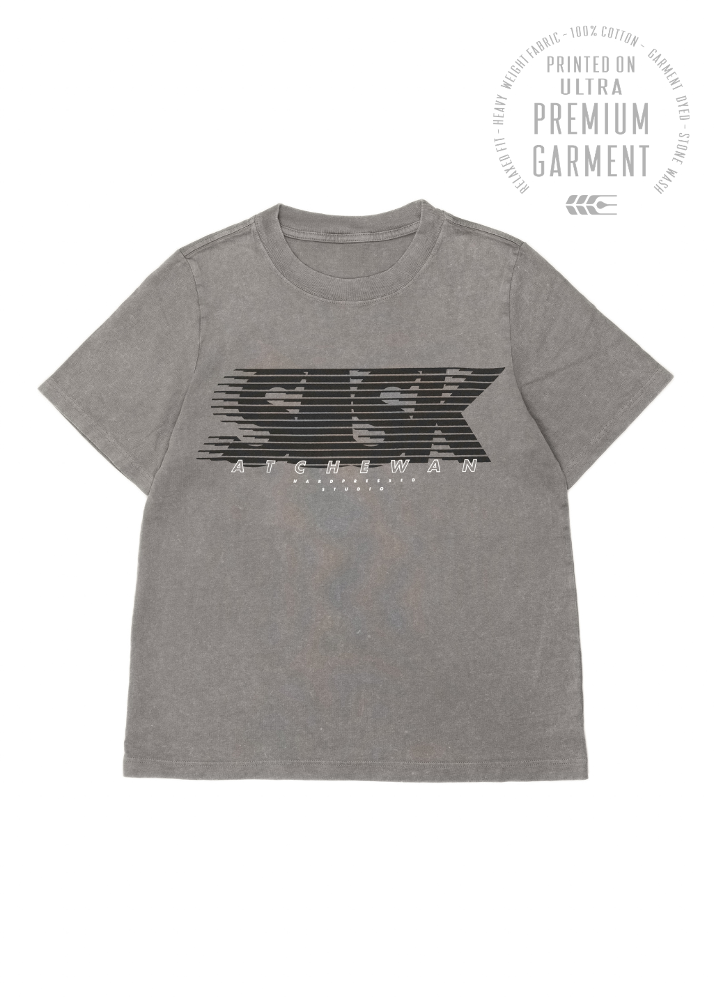 Sask Speedline Tee | Grey Stone | Ladies