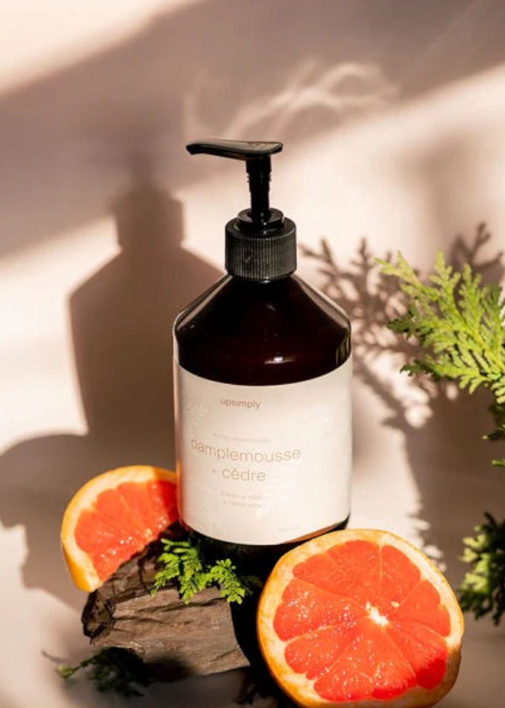 UpSimply - Aloe Vera Hand Soap - Grapefruit and Cedar - Hardpressed Print Studio Inc.