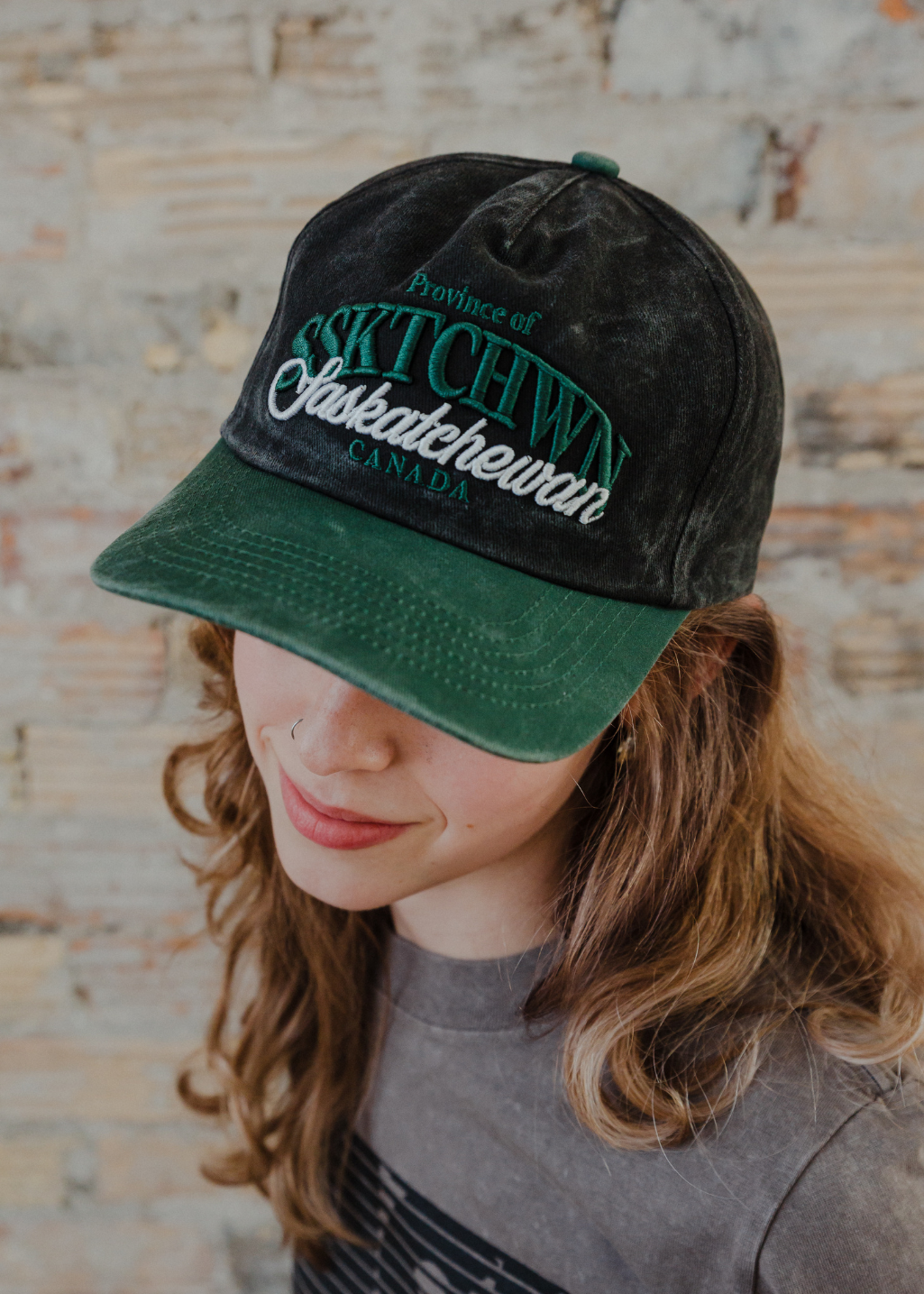 Say It Twice 5-panel Snapback | Grove/Vintage Black