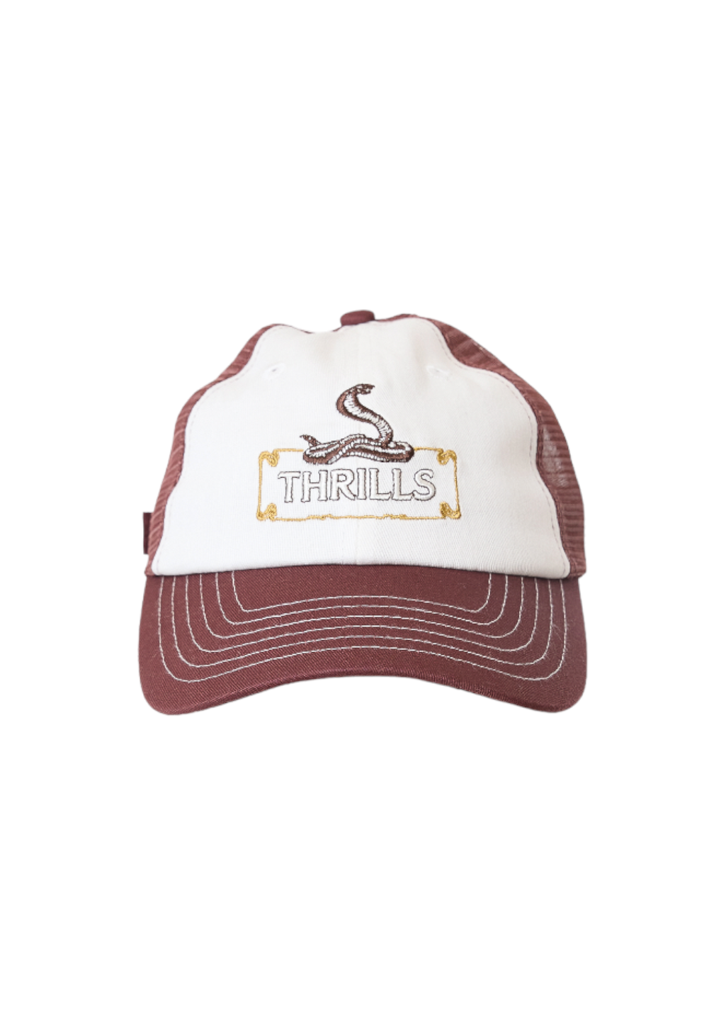 THRILLS - Above It All Trucker Cap - Postal Brown - Hardpressed Print Studio Inc.