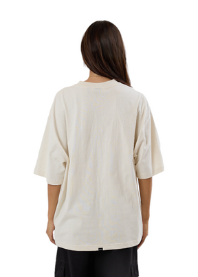 THRILLS - Deadly Posy Oversized Tee - Heritage White - Hardpressed Print Studio Inc.