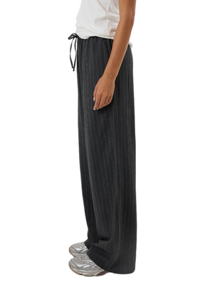 THRILLS - Colby Drawstring Pant - Charcoal Pinstripe - Hardpressed Print Studio Inc.