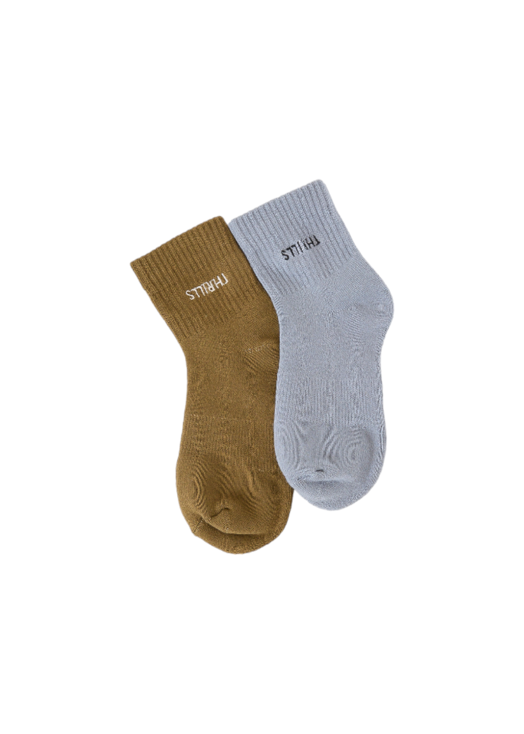 THRILLS - Minimal 2 Pack Sock - Iceberg/Tarmac - Hardpressed Print Studio Inc.