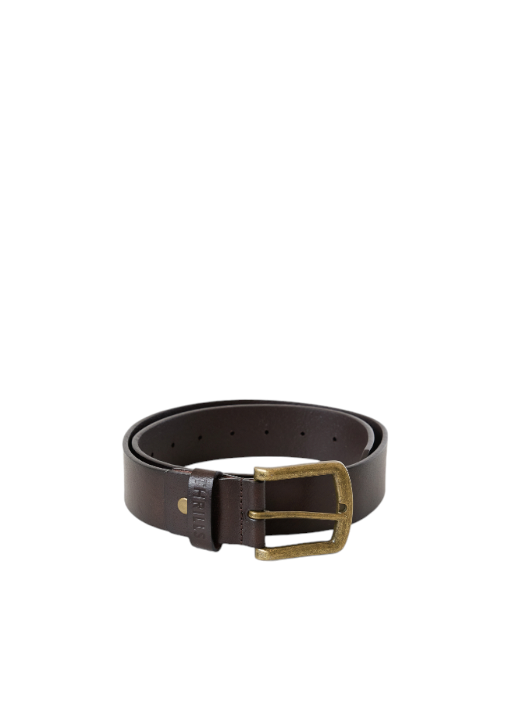 THRILLS - Leather Belt - Brown - Hardpressed Print Studio Inc.