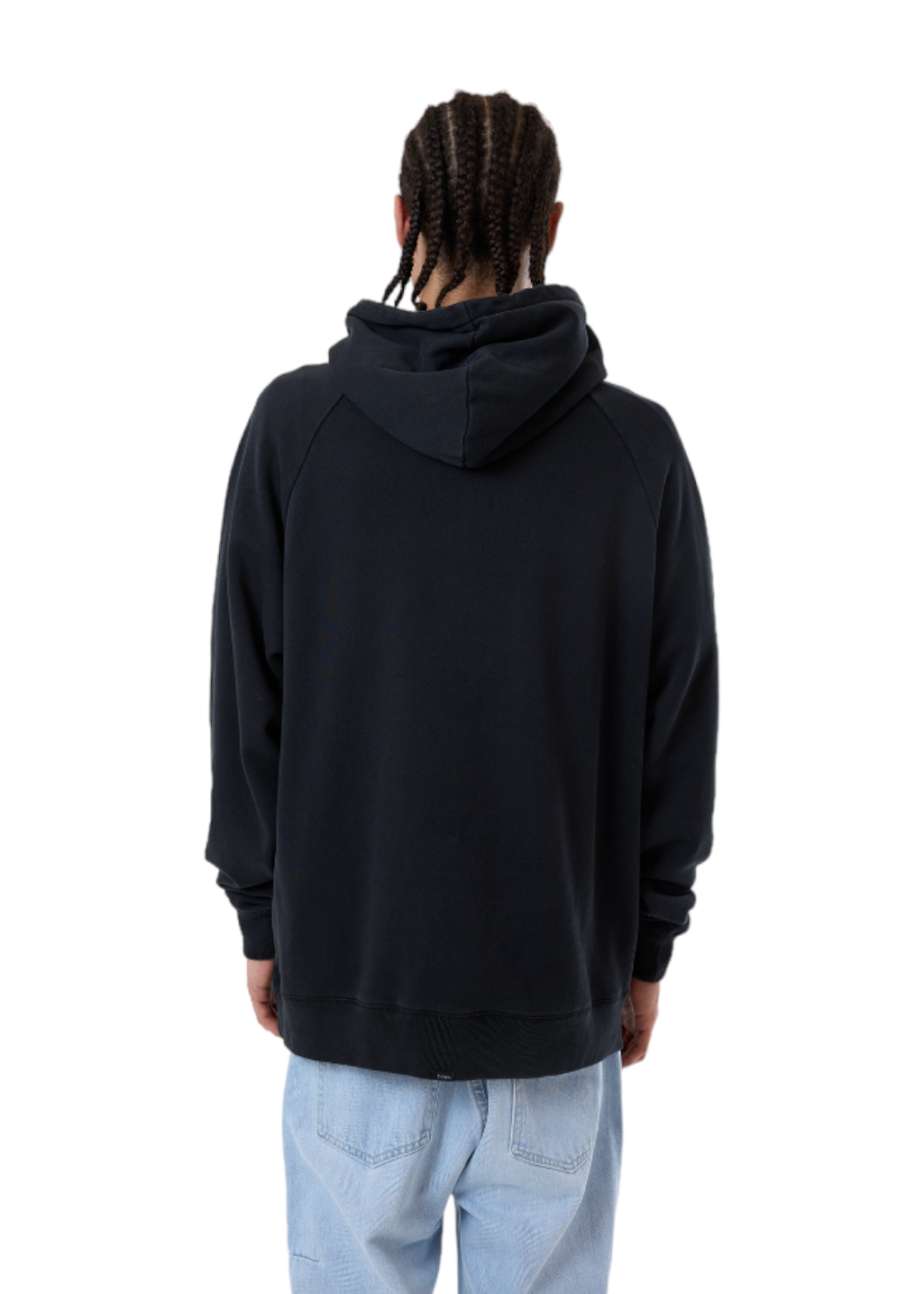 THRILLS - In Bloom Raglan Pull On Hood - Twilight Black - Hardpressed Print Studio Inc.