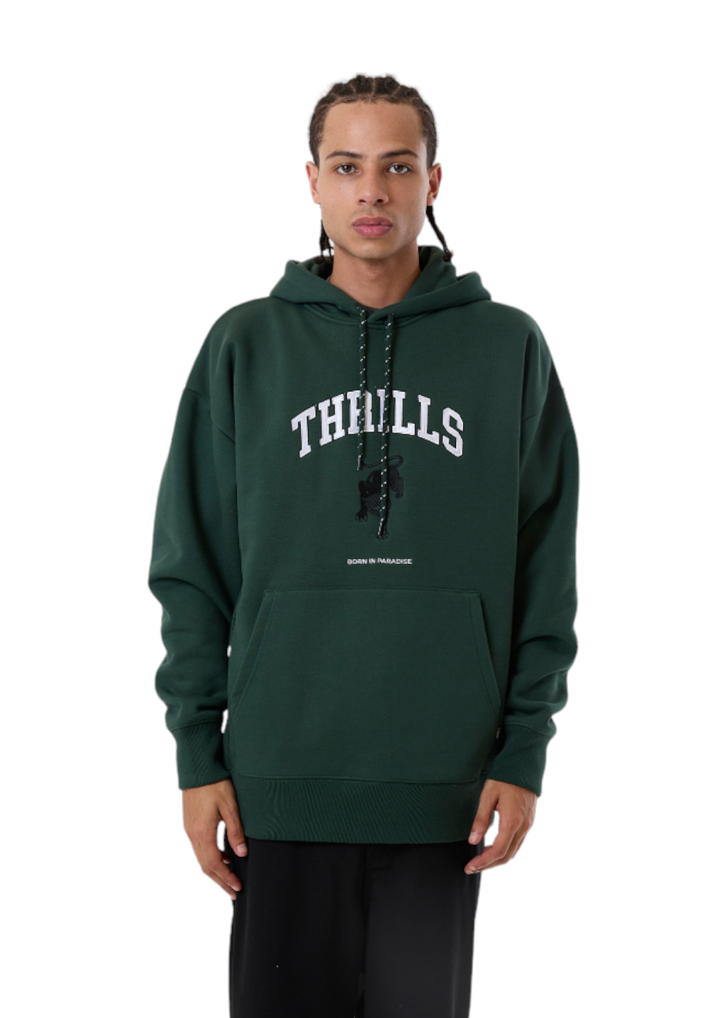 THRILLS - Hard Knock Slouch Pull On Hood - Sycamore - Hardpressed Print Studio Inc.