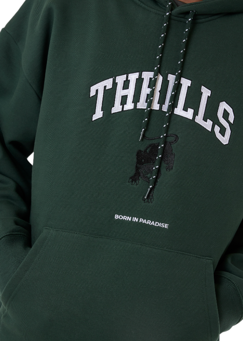 THRILLS - Hard Knock Slouch Pull On Hood - Sycamore - Hardpressed Print Studio Inc.