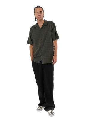 THRILLS - Airborne Bowling Shirt - Grape Leaf - Hardpressed Print Studio Inc.