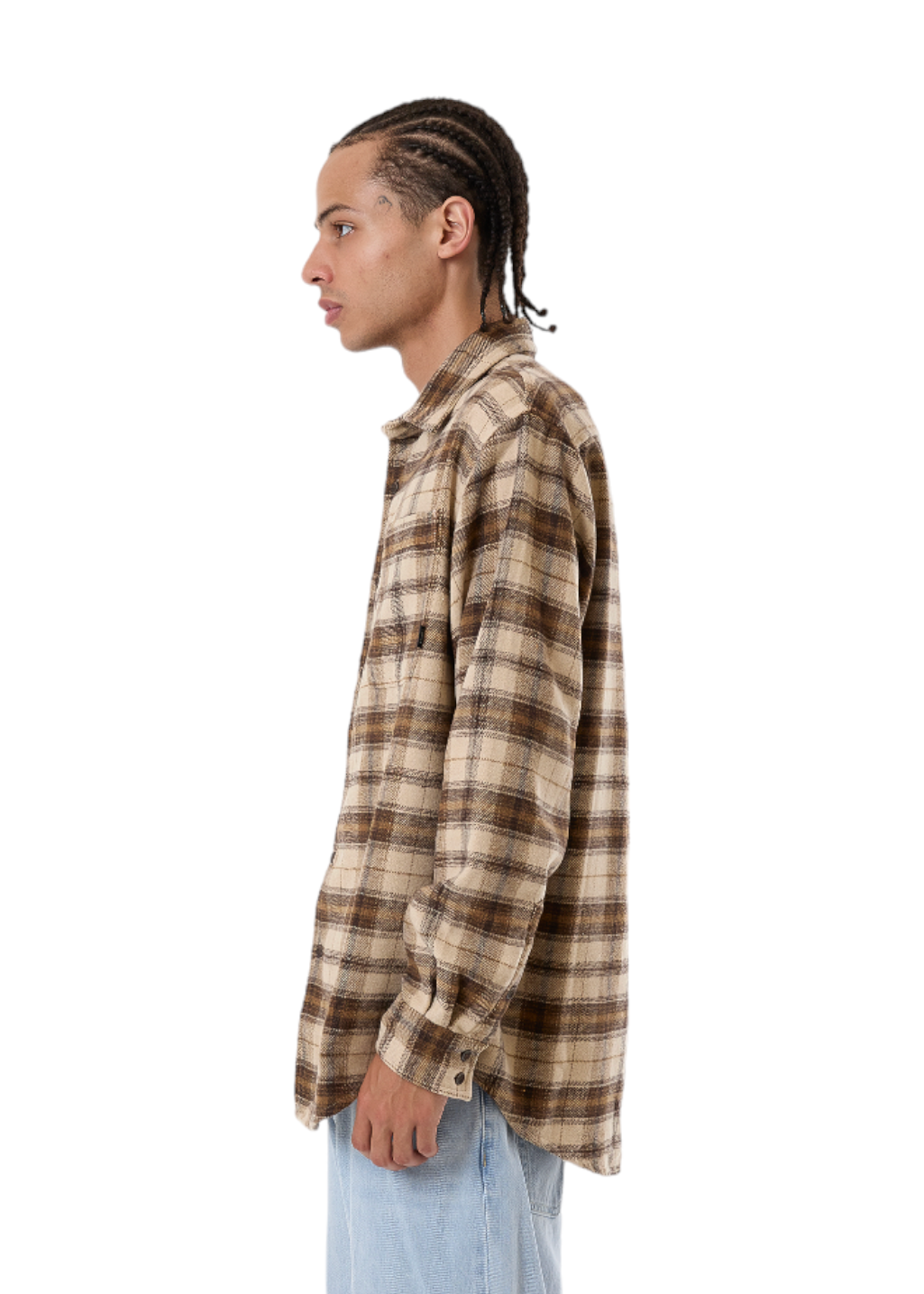 THRILLS - Barrio Flannel Shirt - Wren - Hardpressed Print Studio Inc.