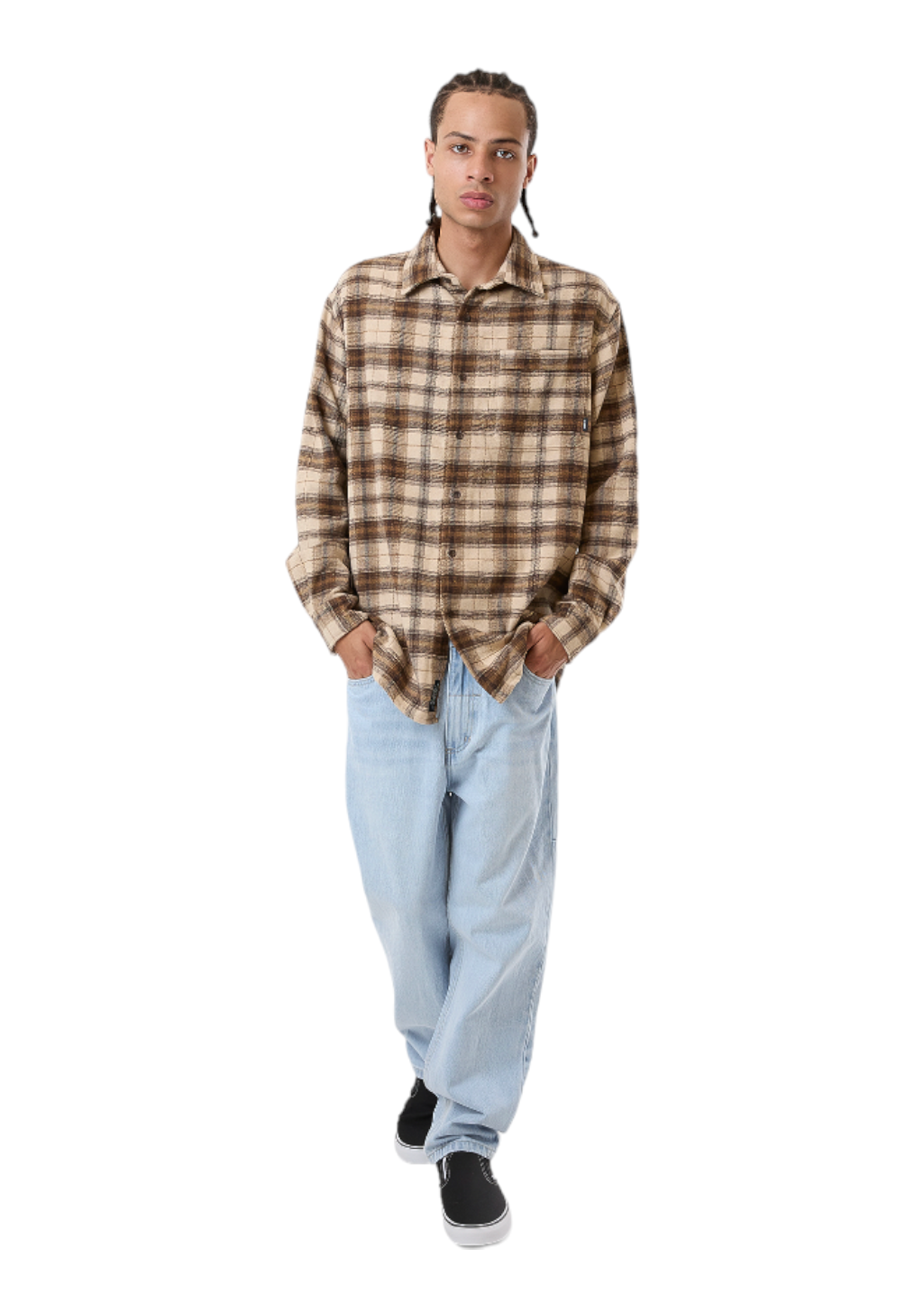 THRILLS - Barrio Flannel Shirt - Wren - Hardpressed Print Studio Inc.