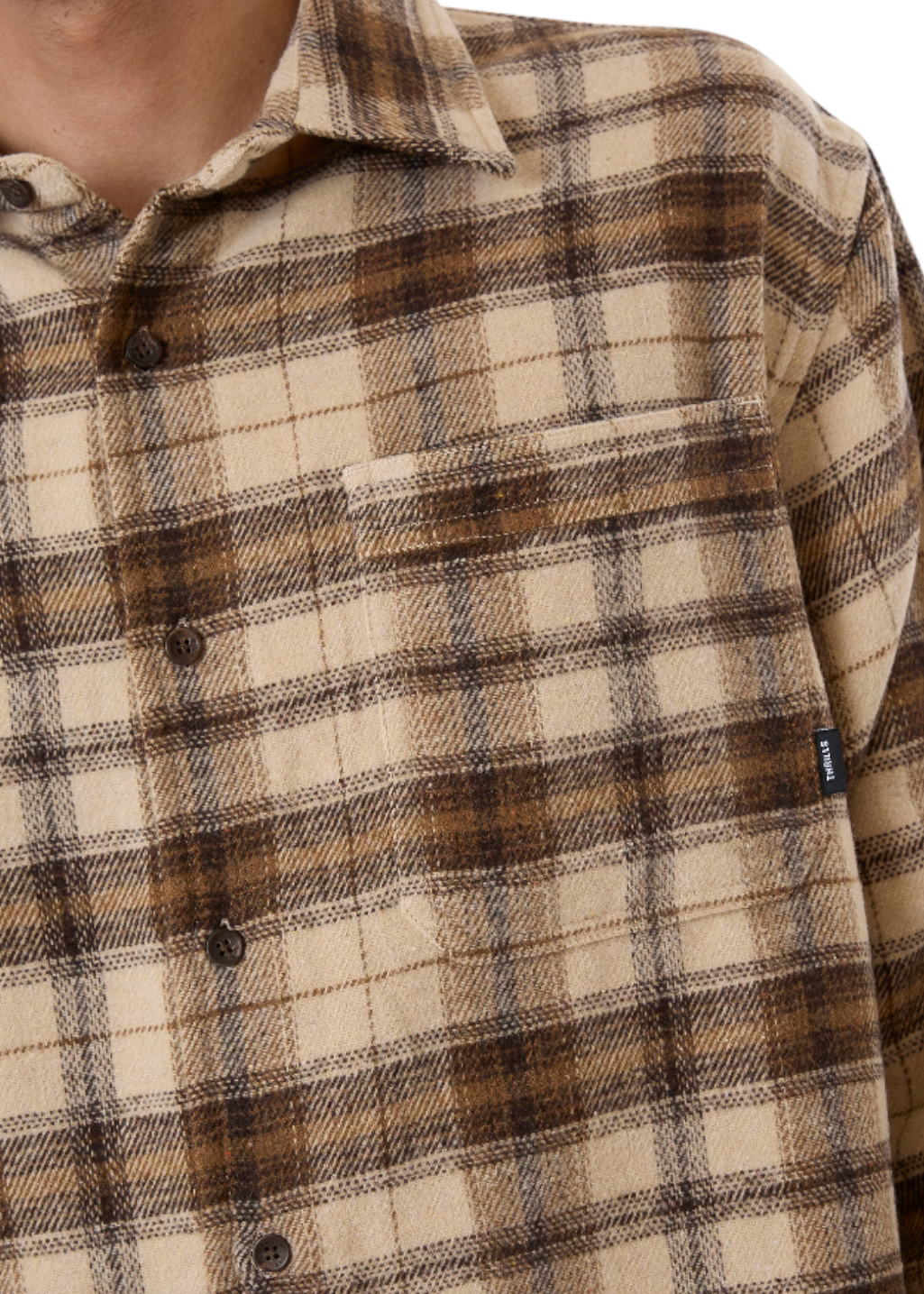 THRILLS - Barrio Flannel Shirt - Wren - Hardpressed Print Studio Inc.