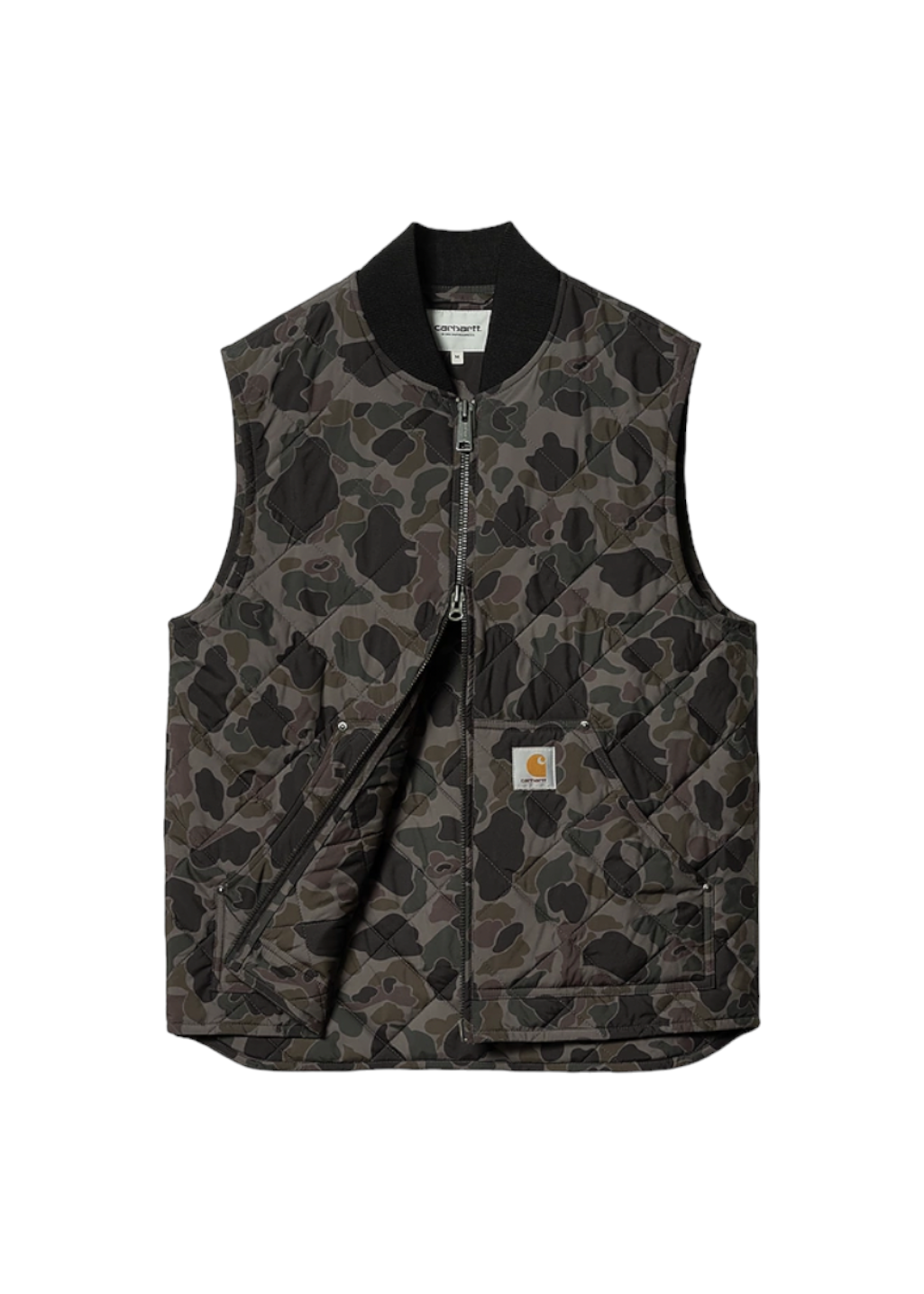 Carhartt WIP - Myton Vest Liner - Camo Duck Grey - Hardpressed Print Studio Inc.