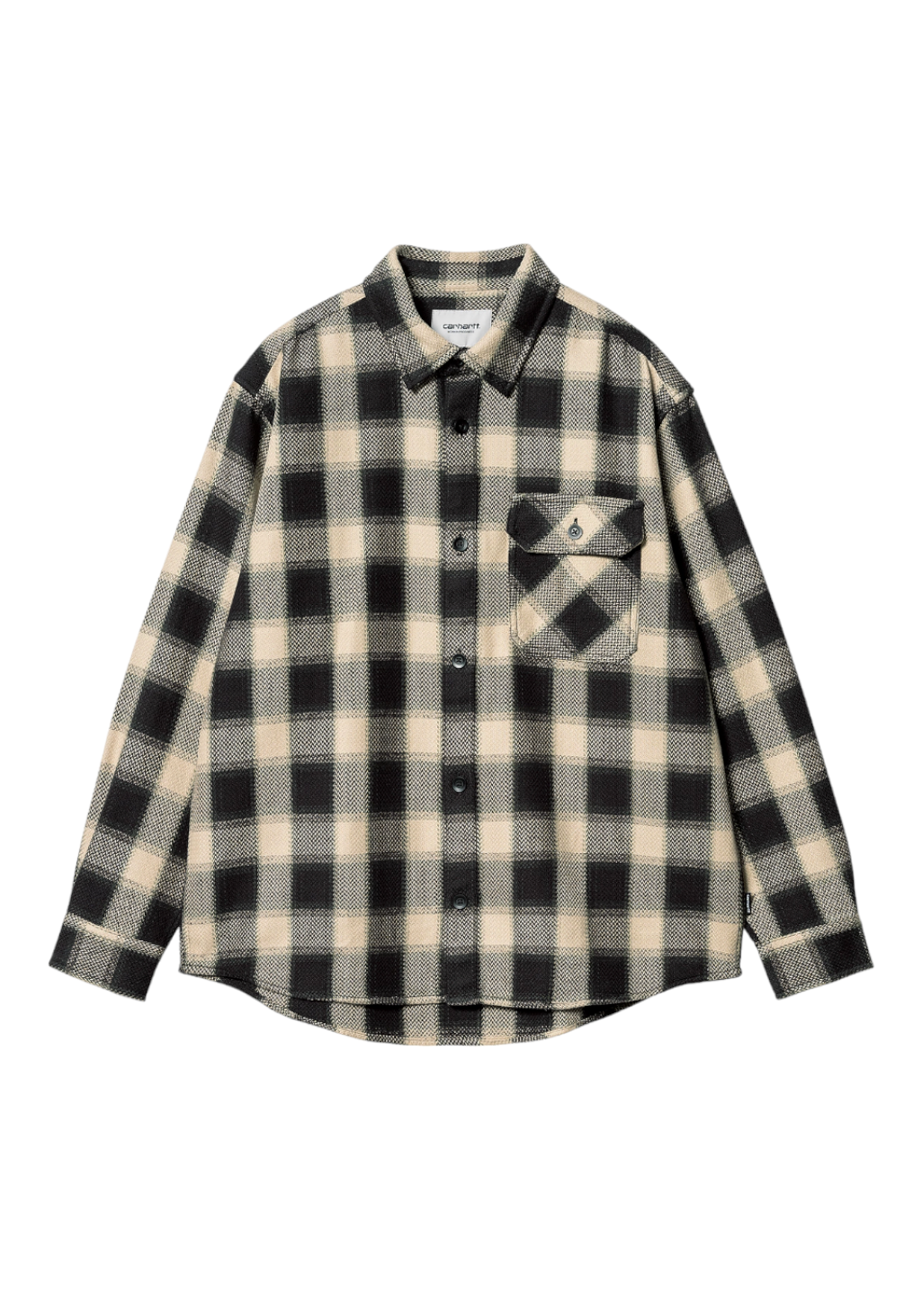 Carhartt WIP - L/S Witten Shirt - Witten Check/Wall - Hardpressed Print Studio Inc.