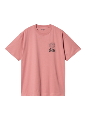 Carhartt WIP - S/S Chrysanthemum T-Shirt - Dusty Rose - Hardpressed Print Studio Inc.