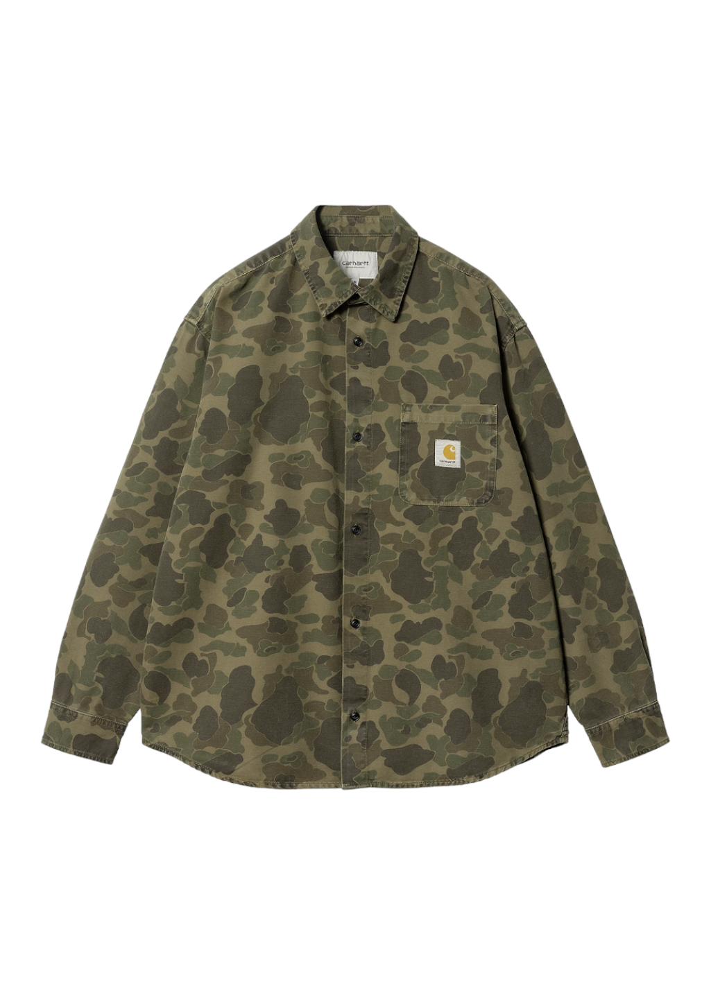 Carhartt WIP - L/S Duck Shirt - Office Green - Hardpressed Print Studio Inc.