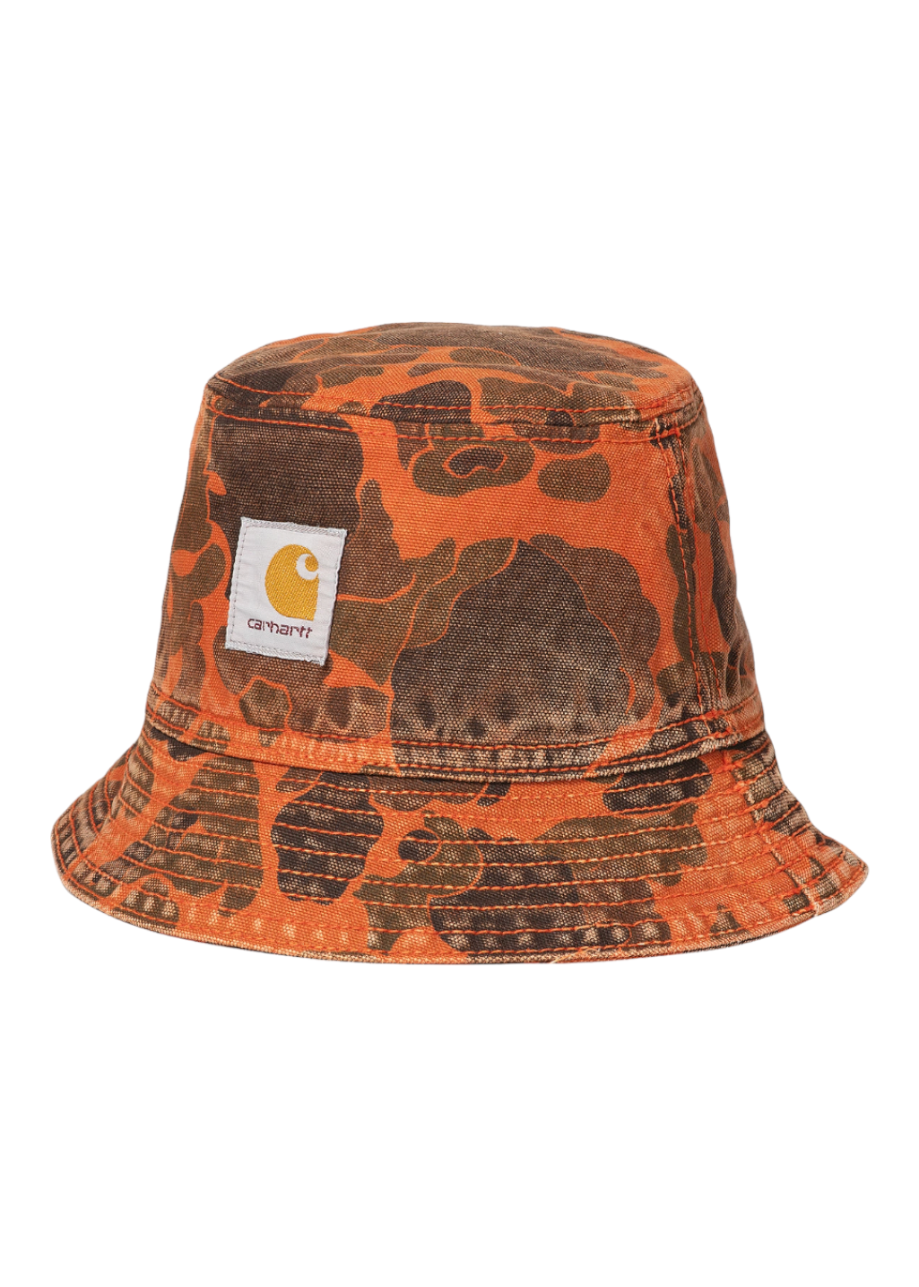 Carhartt WIP - Duck Bucket Hat - Camo Duck Turmeric - Hardpressed Print Studio Inc.