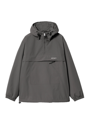 Carhartt WIP - Windbreaker Pullover (Winter) - Graphite/White - Hardpressed Print Studio Inc.