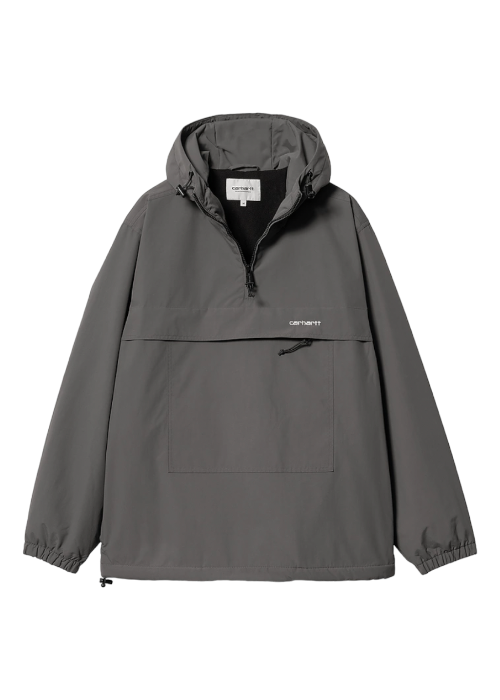 Carhartt WIP - Windbreaker Pullover (Winter) - Graphite/White - Hardpressed Print Studio Inc.