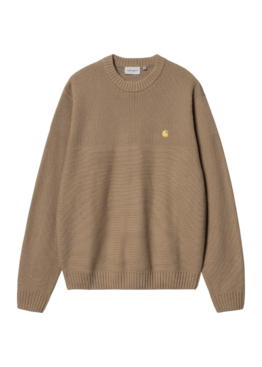 Carhartt WIP - Chane Sweater - Leather/Gold - Hardpressed Print Studio Inc.