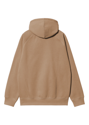 Carhartt WIP - Hooded Chase Sweatshirt - Peanut/Gold - Hardpressed Print Studio Inc.