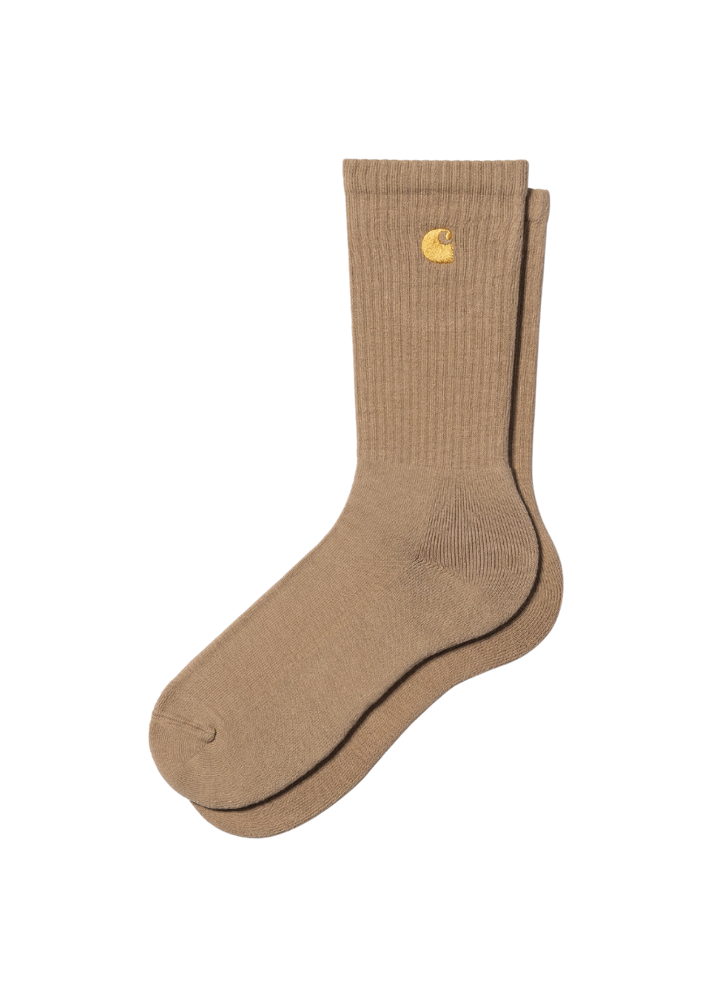 Carhartt WIP - Chase Socks - Peanut/Gold - Hardpressed Print Studio Inc.