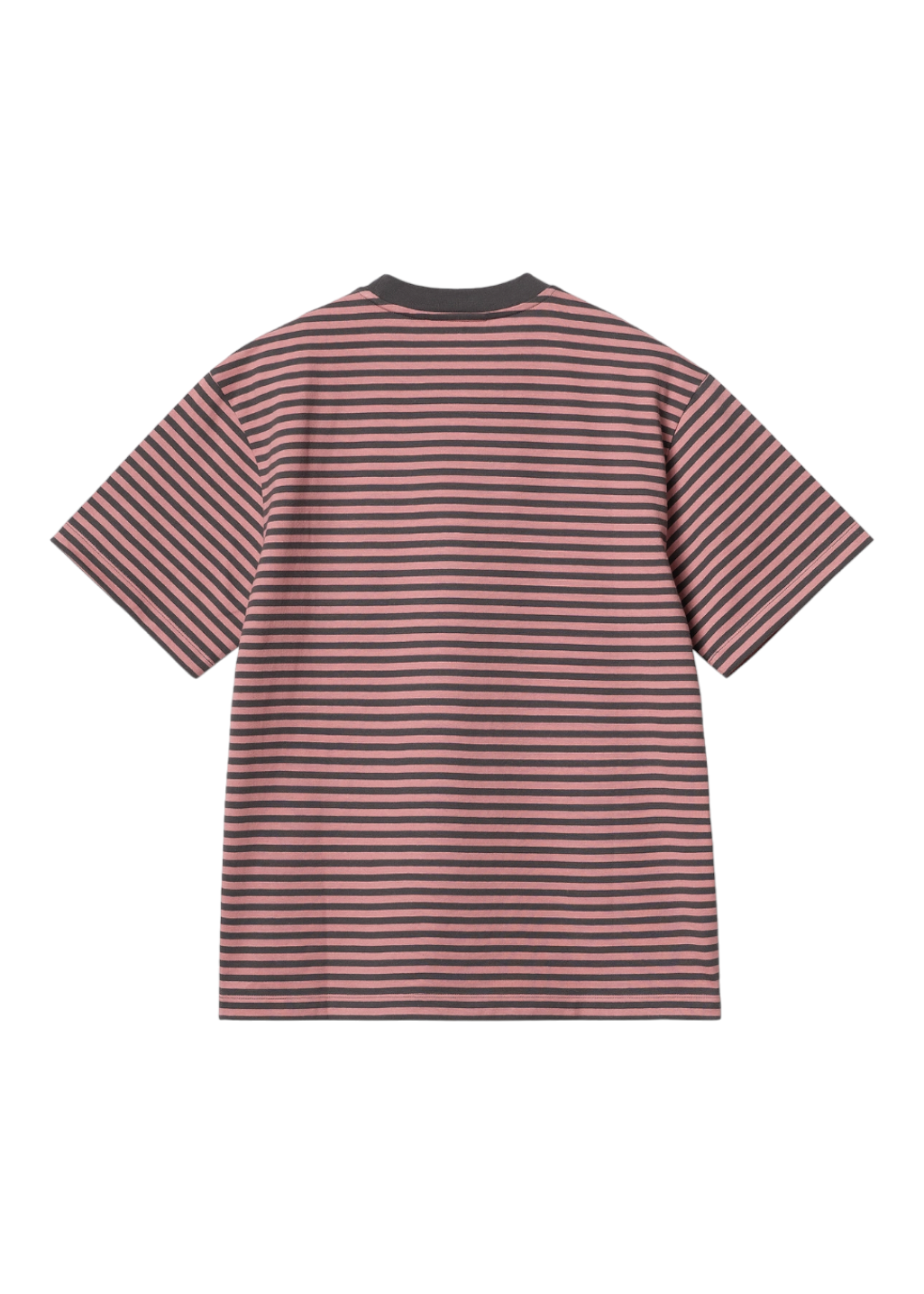 Carhartt WIP - W' S/S Verner T-Shirt - Graphite/Dusty Rose - Hardpressed Print Studio Inc.