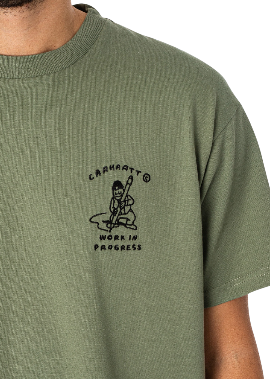 Carhartt WIP - S/S Icons T-Shirt - Park/Black - Hardpressed Print Studio Inc.