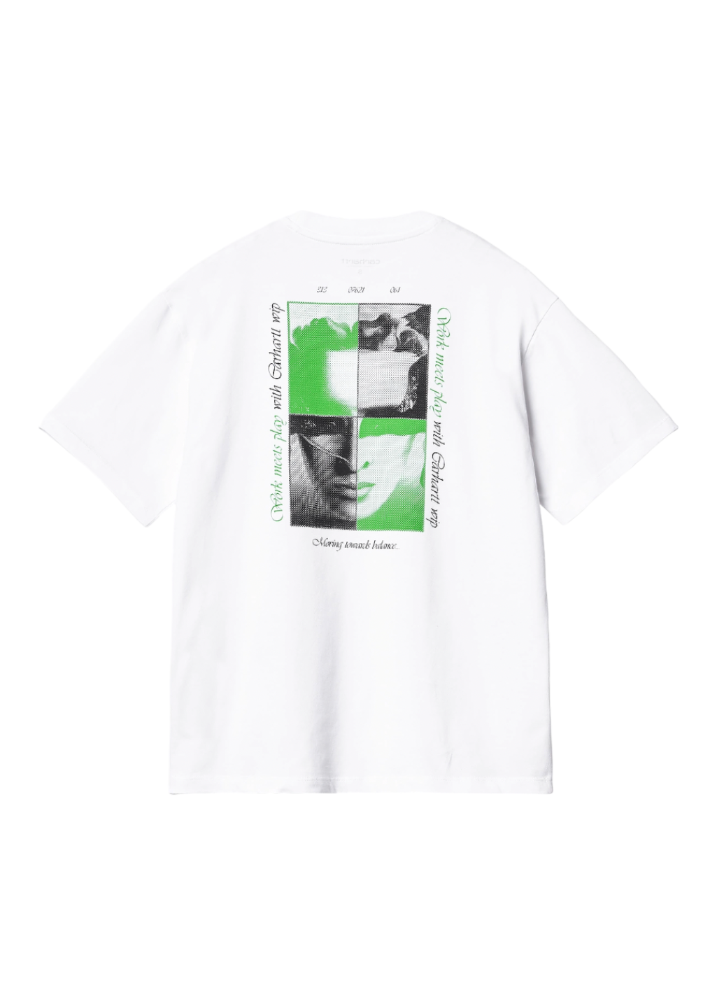 Carhartt WIP - W' S/S Work & Play T-Shirt - White - Hardpressed Print Studio Inc.