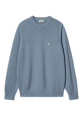 Carhartt WIP - Calen Sweater - Misty Sky - Hardpressed Print Studio Inc.