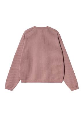 Carhartt WIP - W' Norlina Sweater Knit - Dusty Fuchsia - Hardpressed Print Studio Inc.