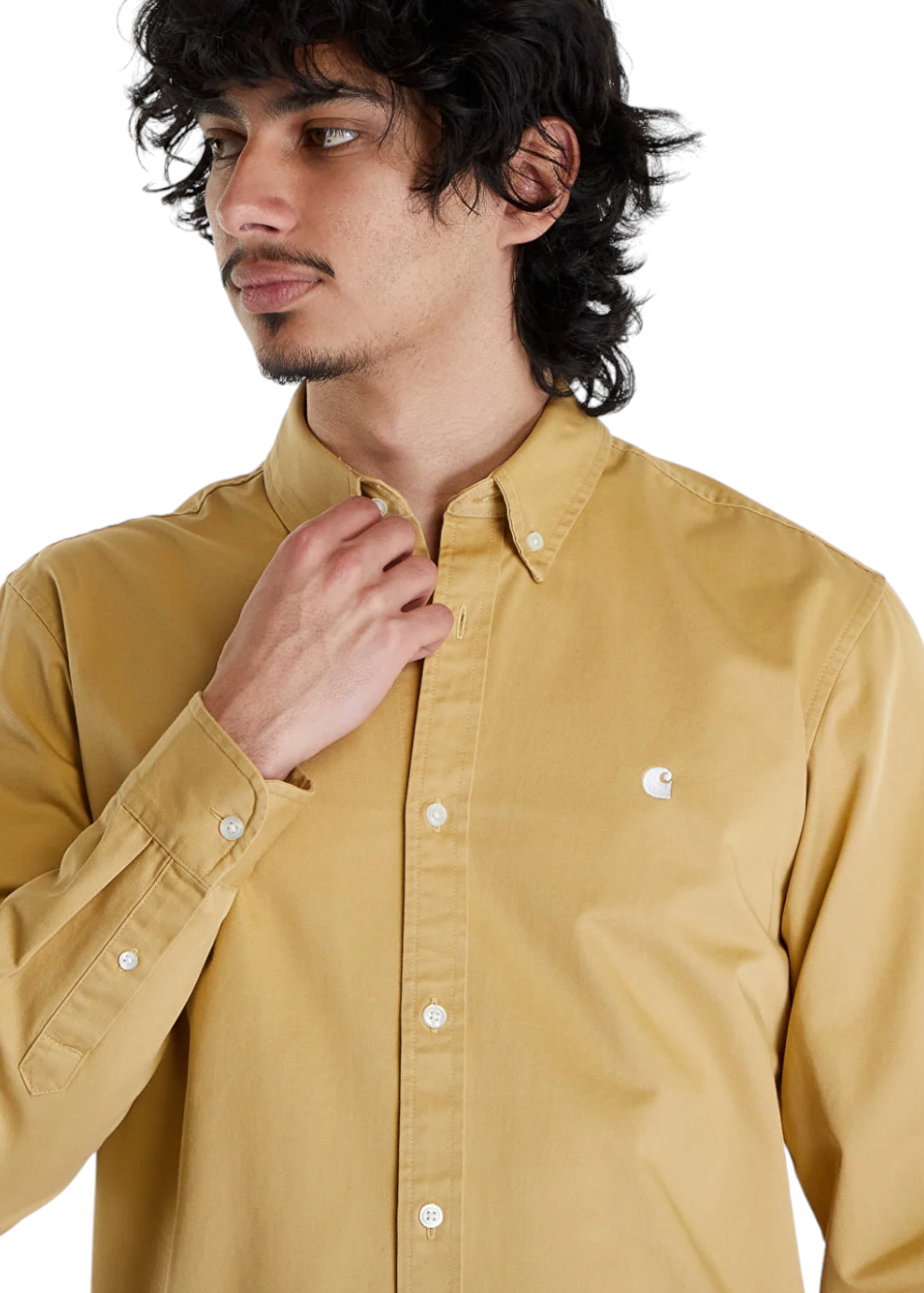 Carhartt WIP - L/S Madison Shirt - Bourbon/White - Hardpressed Print Studio Inc.