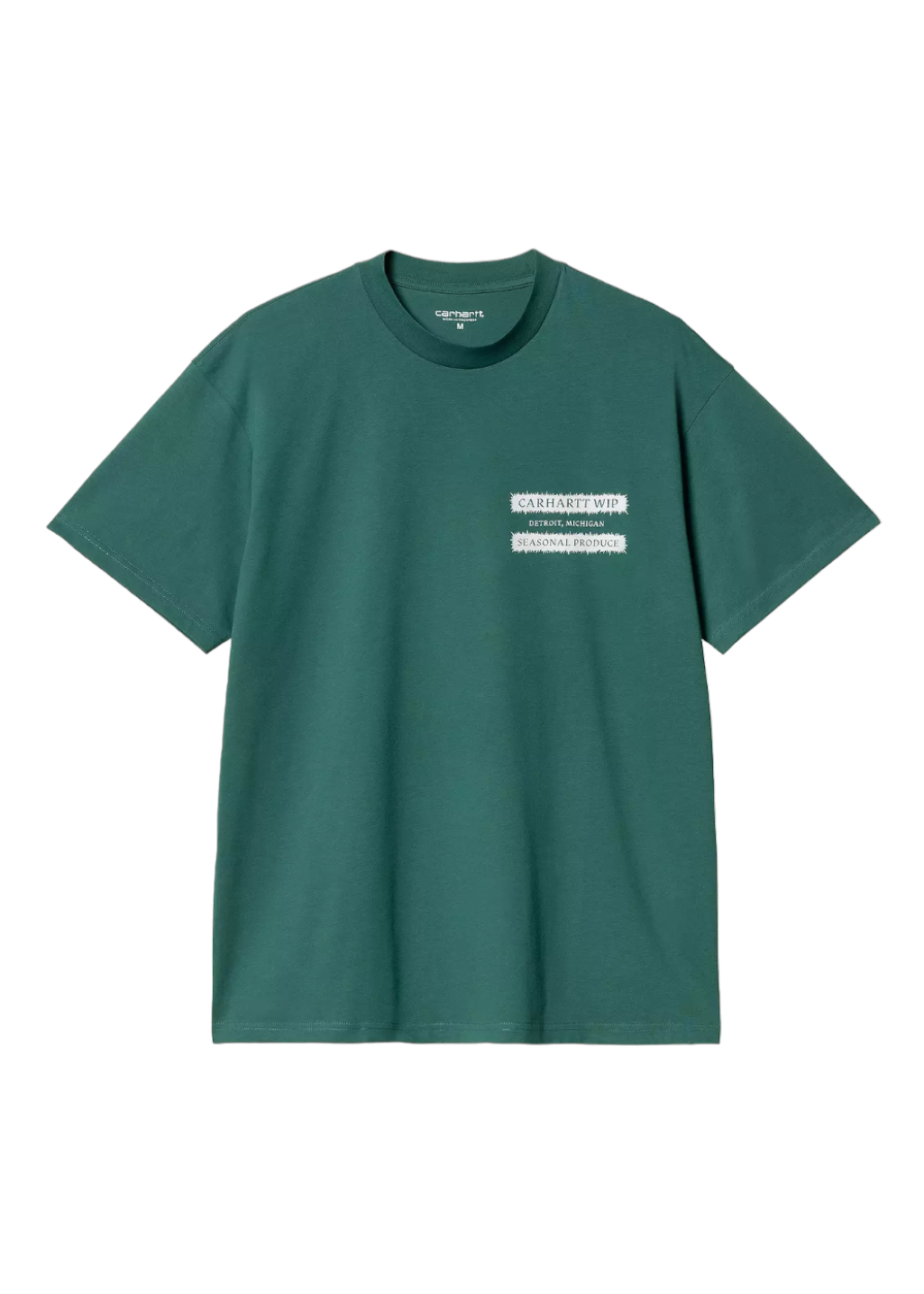 Carhartt WIP - S/S Catalogue T-Shirt - Rainforest/White