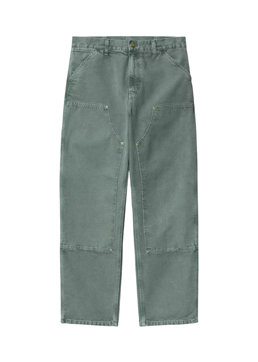 carhartt wip double knee pants 34×32 Carhartt WIP - Double Knee Pant - Silver Pine | Hardpressed
