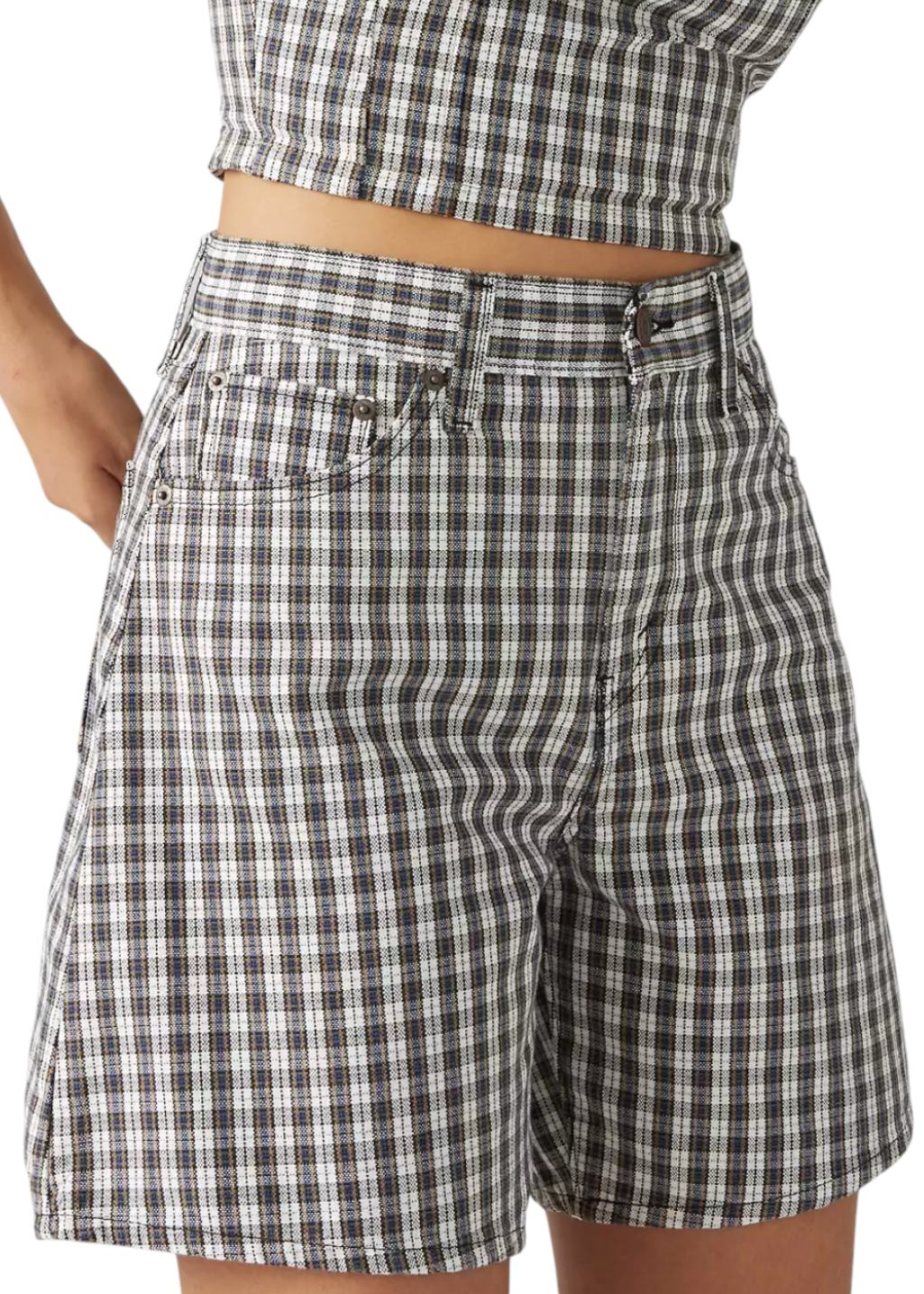 Levi's - High Baggy Short - Milo Plaid Short