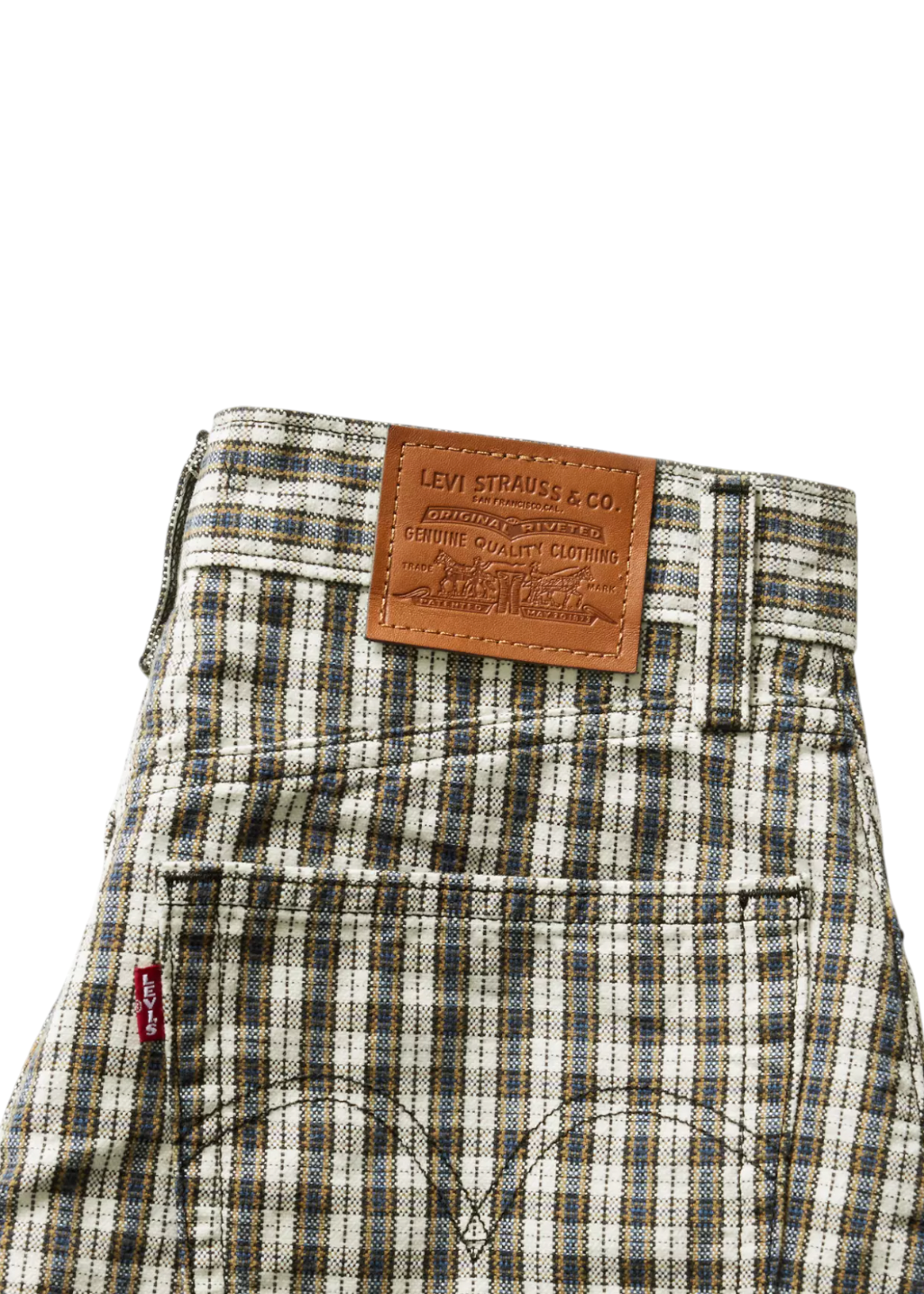 Levi's - High Baggy Short - Milo Plaid Short