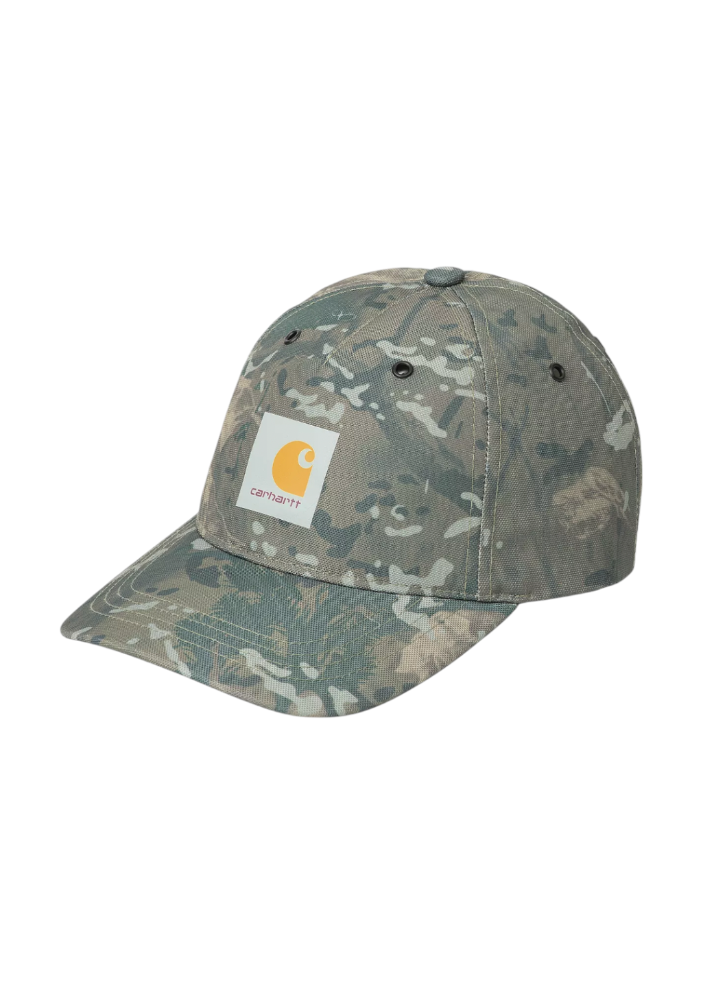 Carhartt WIP - Holden Cap - Camo Combi, Green/Black