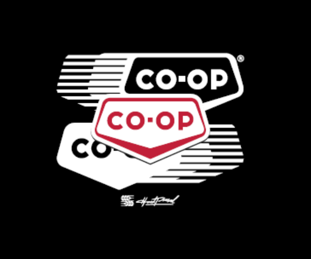 Co-op Shield Pin | Red & White