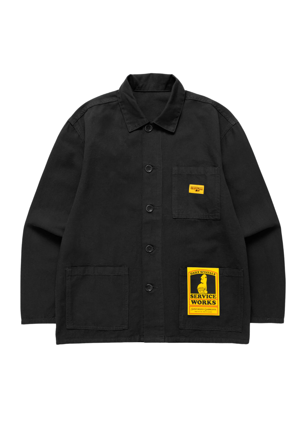 Service Works - Classic Chore Shirt - Black