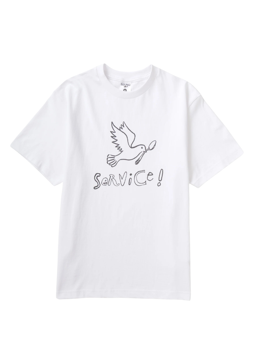 Service Works - Dove Tee - White