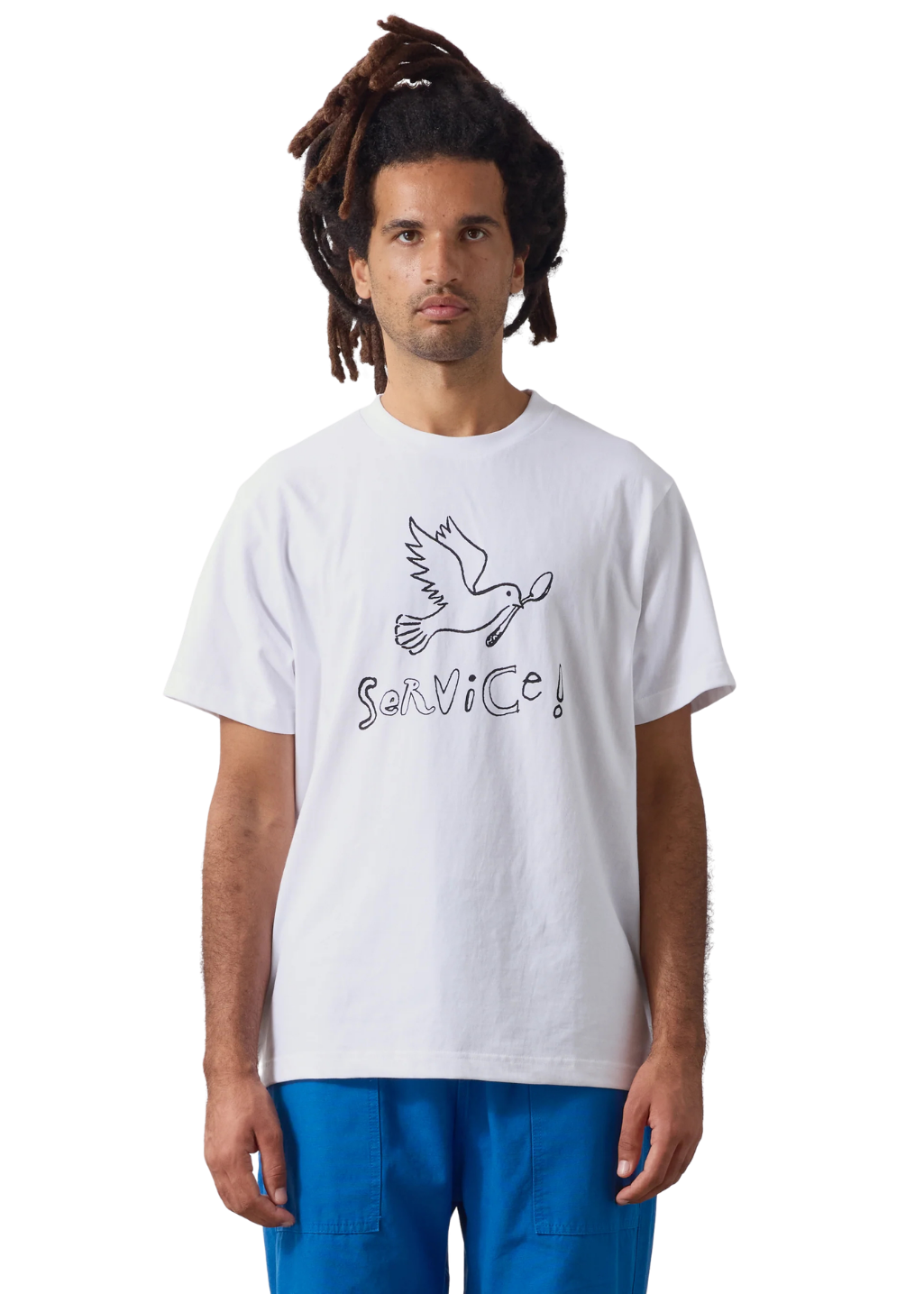 Service Works - Dove Tee - White